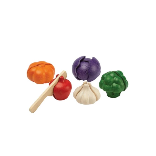 Plan Toys 5 Colour Veggie Set - PT 3431 3 Plan Toys 5 Colour Veggie Set - PT 3431