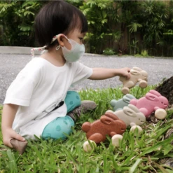 Plan Toys Pull-along Bunny - Pink -Plan Toys Shop 32 6dfd10ba 9226 403b 8d4c 3ed7c7decab9