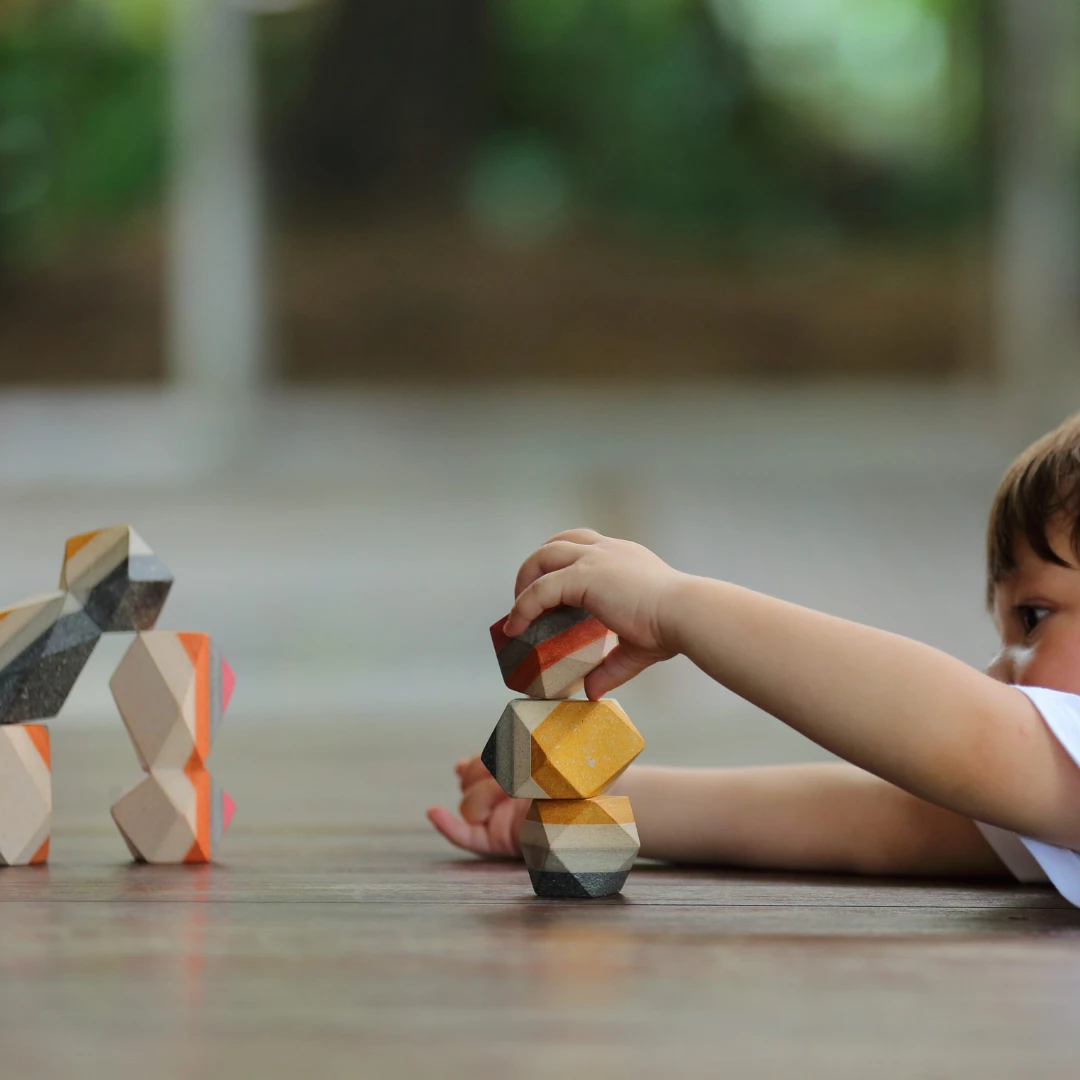 Plan Toys Geo Stacking Rock - PT 5511 4 Plan Toys Geo Stacking Rock - PT 5511 - Image 2