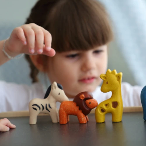 Plan Toys Wild Animals Set - PT 6128 4 Plan Toys Wild Animals Set - PT 6128 - Image 2