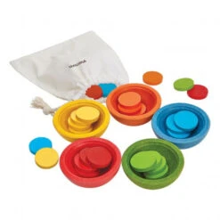 Plan Toys Sort & Count Cups - PT 5360