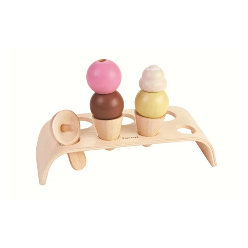 Plan Toys Ice-Cream Set - PT 3486 3 Plan Toys Ice-Cream Set - PT 3486