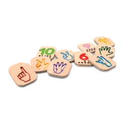 Plan Toys Hand Sign Numbers 1-10