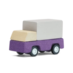 Plan Toys Purple Delivery Truck